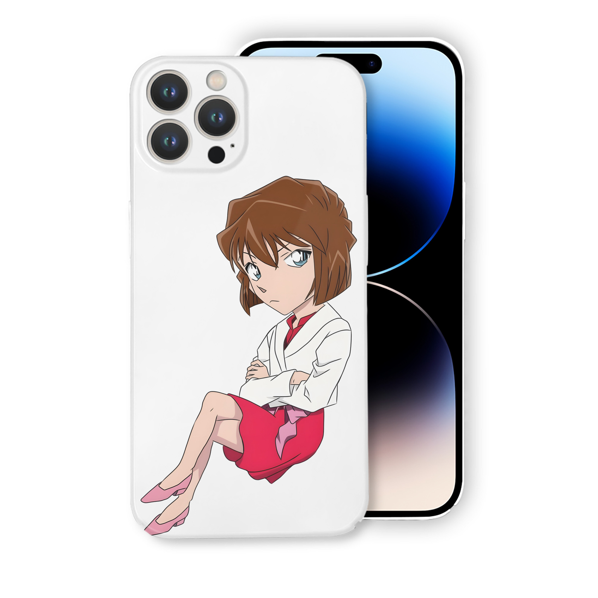 （画像用） 名探偵コナン 灰原 哀 はいばら あい Detective Conan Anita Hailey、Vi Graythorn Haibara Ai 【iPhone 14シリーズ対応】ハードケース